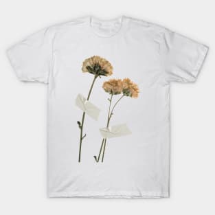 Dried Two Beautiful Flower T-Shirt